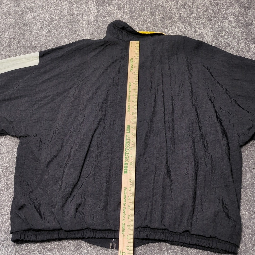 Vtg Reebok Track Suit University Of Iowa Hawkeyes Mens 2XL Black Caitlin Clark - Picture 7 of 16